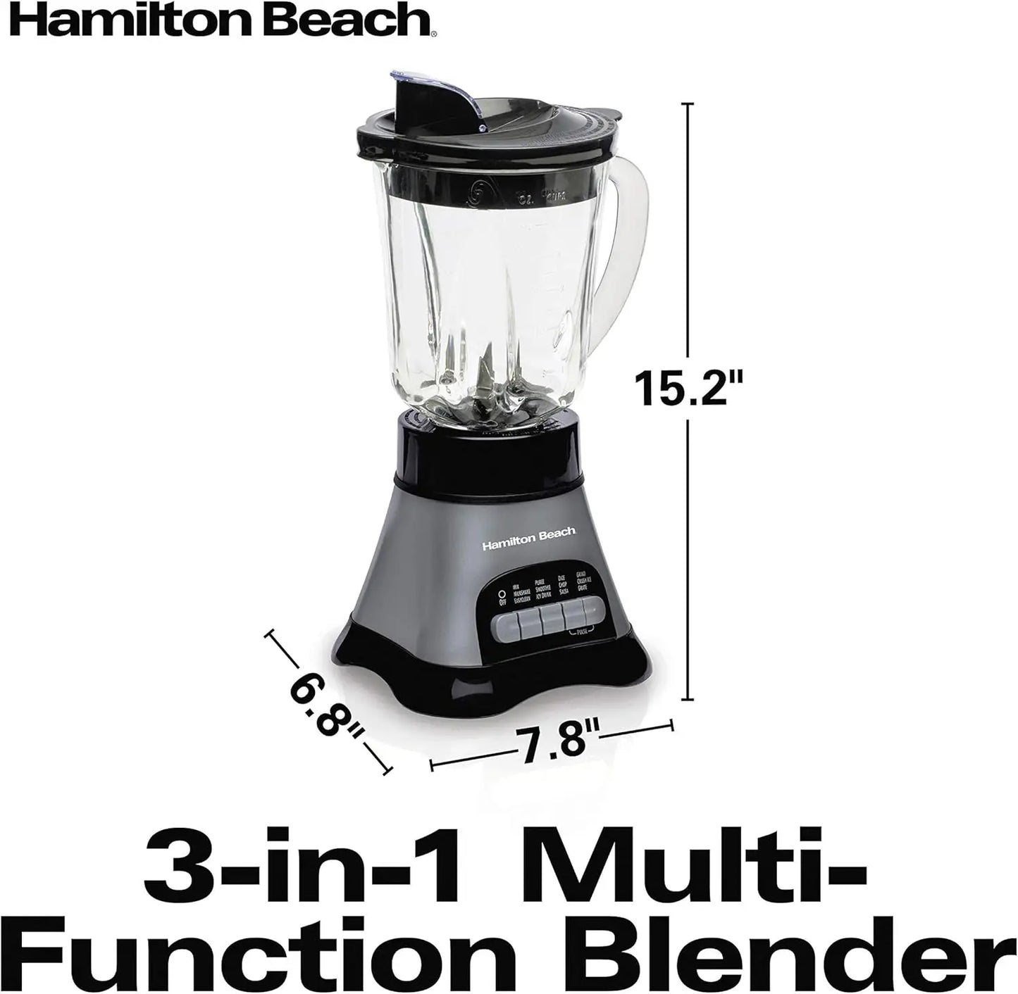 BestJuiceBlender 700W Blender & Food Processor Combo